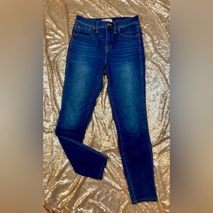 *Madewell* 10” High Rise Skinny, Sz 26
